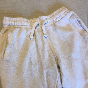 White sweatpants in good condition